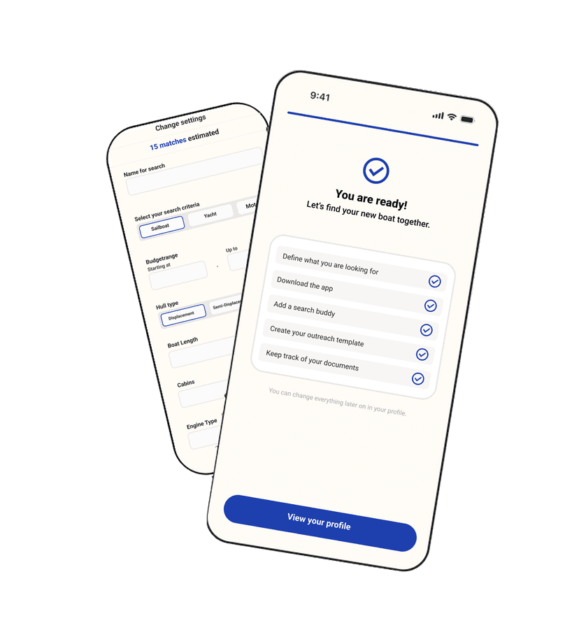 Boathunter Create your search profile